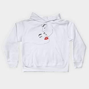 Lineart Lovers Kids Hoodie